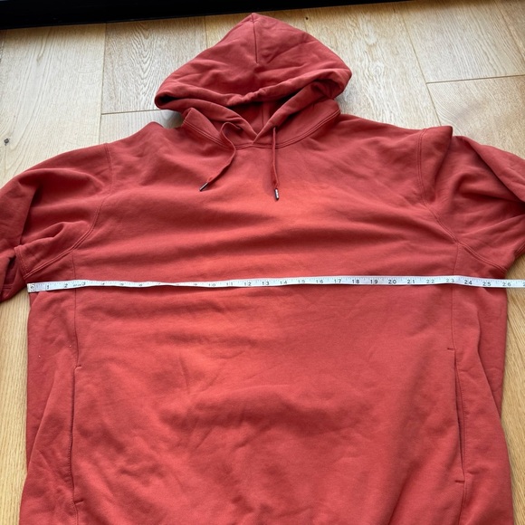 UNIQLO ORANGE SWEAT PULLOVER HOODIE - XL - Picture 11 of 11